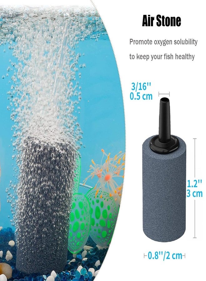 Wonfly Aquarium Air Pump Accessories - Contains Airline Tubing, Control Valve, Air Stones, Connectors, Check Valves, Suction Cups - Image 2